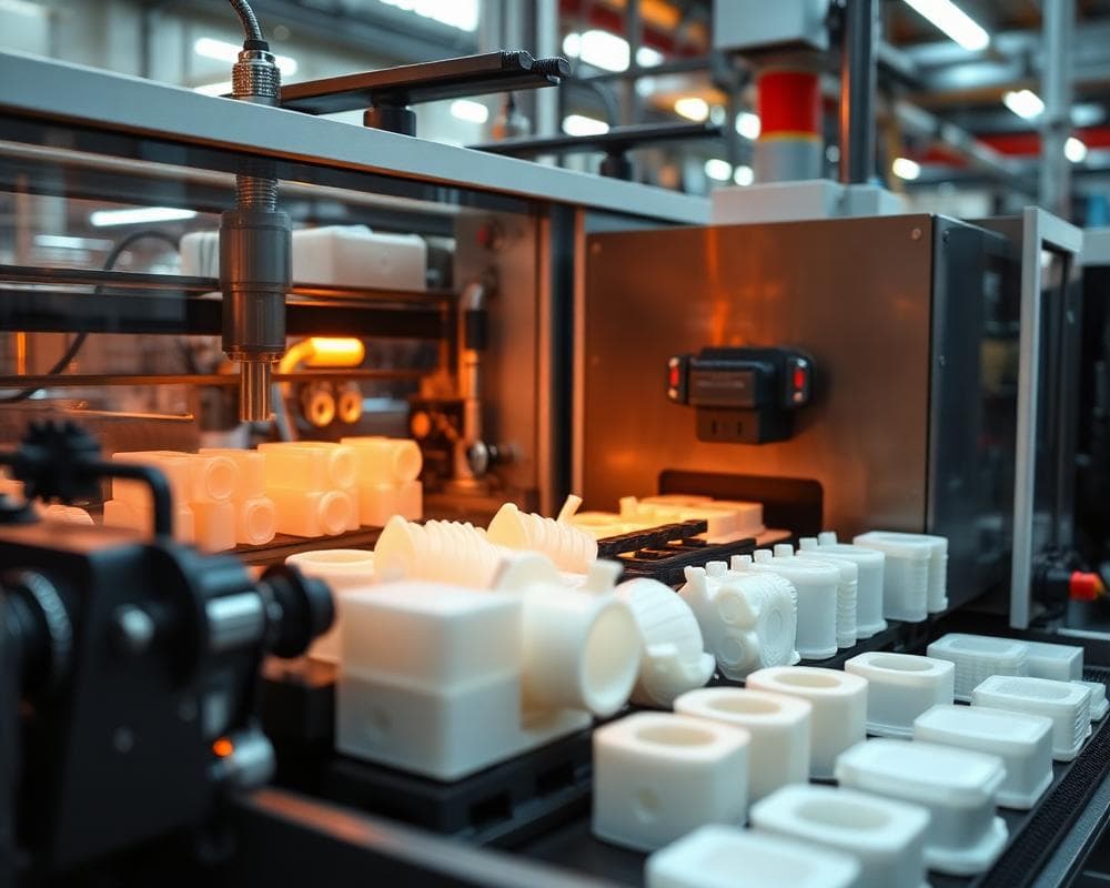 Plastic molding parts