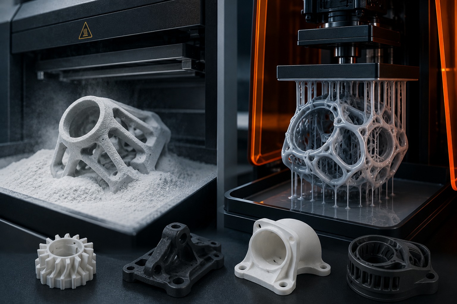 Direct metal laser sintering 3D printing machine